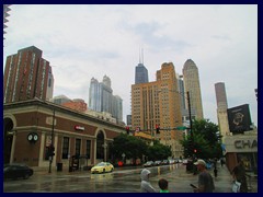 Skyline from Streeterville, street level 02 - Magnificent Mile